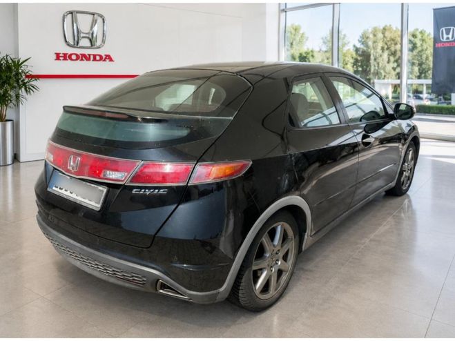 Honda Civic 1.8 i-VTEC 140 / FINITION SPORT / 1ere M NOIR de 2007