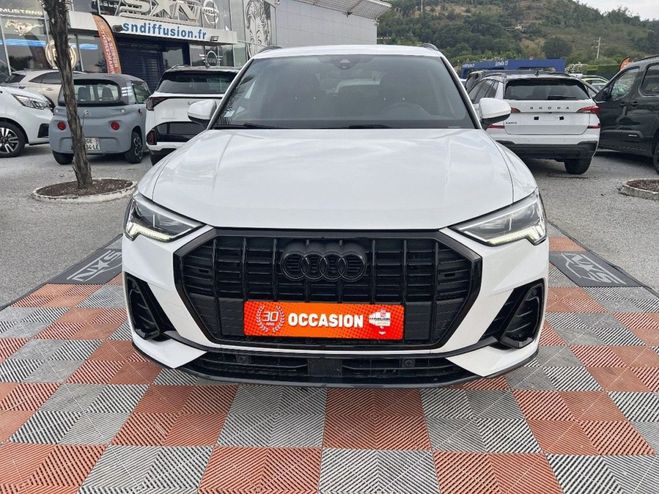 Audi Q3 2.0 TDI 150 S TRONIC 7 S-LINE EXT Blanc de 2021