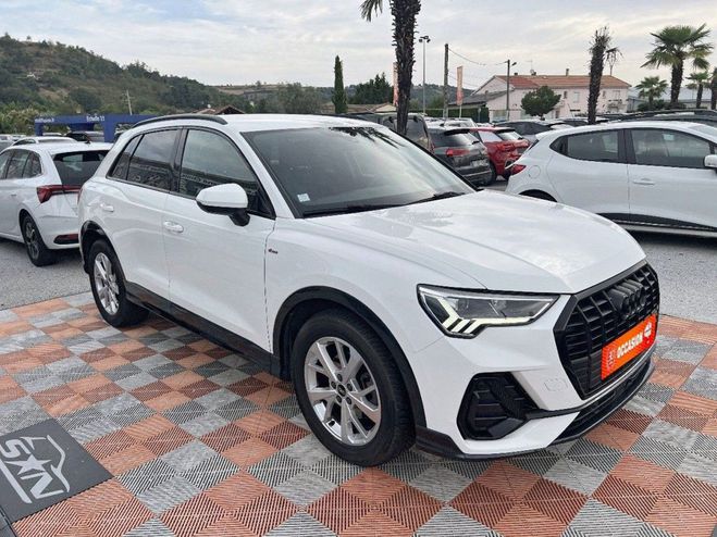 Audi Q3 2.0 TDI 150 S TRONIC 7 S-LINE EXT Blanc de 2021