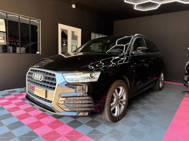 Audi Q3 2.0 TDI 150 ch S tronic 7 S line INT-EXT Noir de 2017