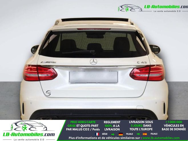 Mercedes Classe C 43 AMG 9G-Tronic 4Matic Blanc M�tallique de 2017