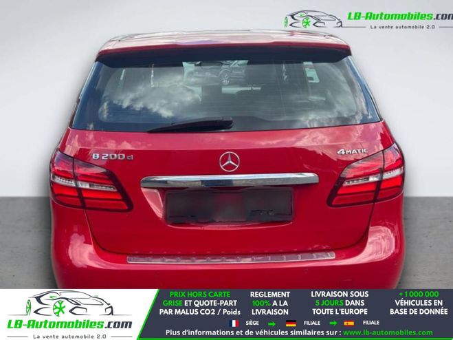 Mercedes Classe B 200 CDI BVA Rouge de 2017
