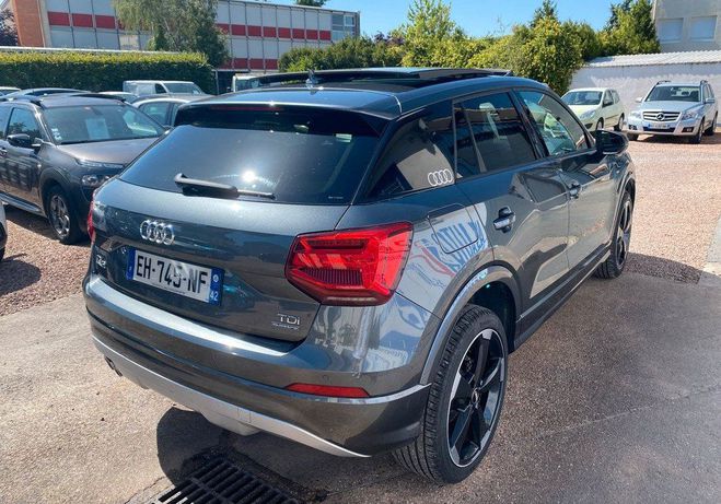 Audi Q2 2.0 tdi 190ch s line quattro tronic 7 to Gris de 2016