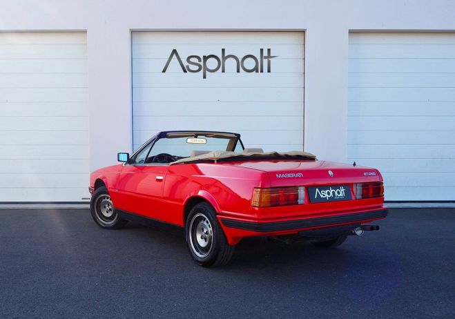 Maserati Biturbo Spyder Zagato V6 2.0L 185cv Rouge de 1986