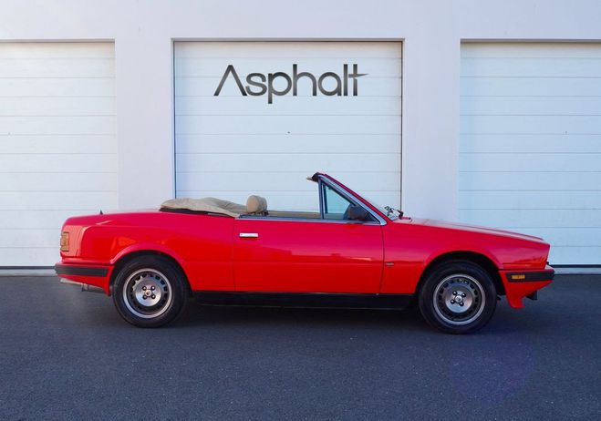 Maserati Biturbo Spyder Zagato V6 2.0L 185cv Rouge de 1986