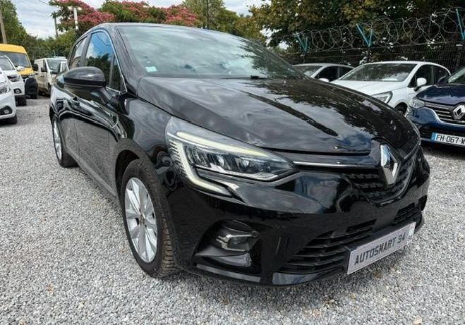 Renault Clio V TCe 130 EDC FAP Intens Suivi complet 1 Noir de 2020