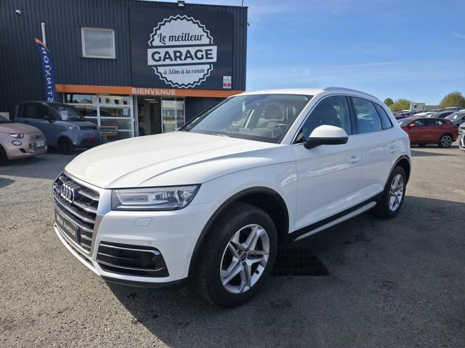 Audi Q5 Quattro 2.0 40 TDI - 190 - BV S-tronic D BLANC de 2019