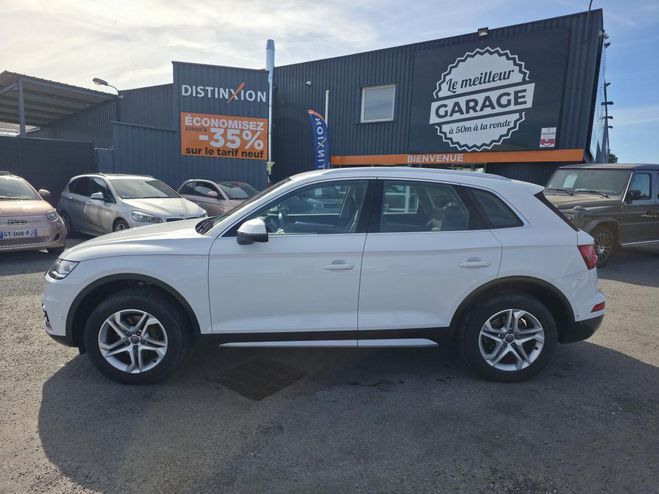 Audi Q5 Quattro 2.0 40 TDI - 190 - BV S-tronic D BLANC de 2019