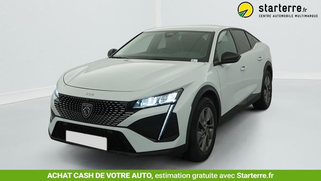 Peugeot 408 Hybrid 136 e-DCS6 Allure Blanc de 2024