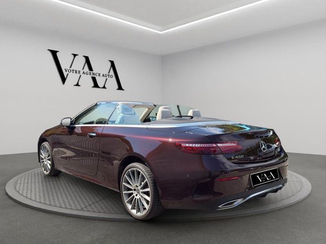 Mercedes Classe E Cabriolet 450 - BVA 9G-Tronic - BM 238 A ROUGE RUBELLITE de 2023