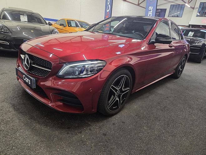 Mercedes Classe C 1.6 200 D 160 AMG LINE 9G-TRONIC BVA ROUGE de 2019