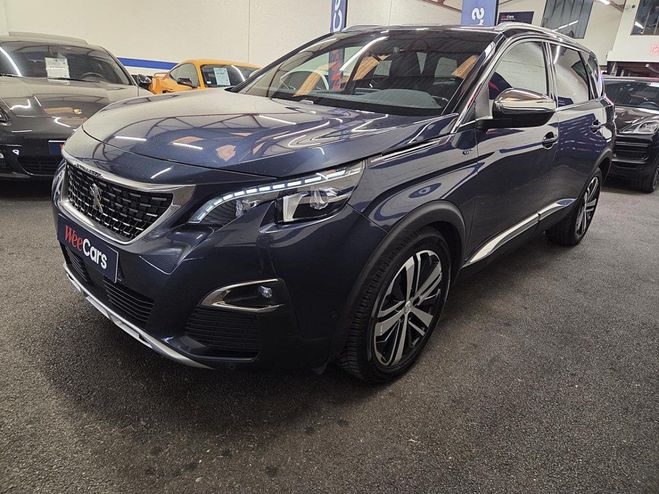 Peugeot 5008 2.0 BLUEHDI 180 GT EAT8 BVA BLEU FONCE de 2019
