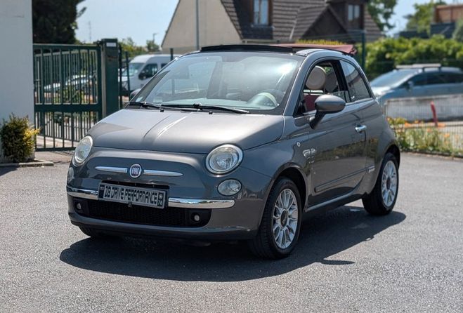 Fiat 500 C C (Cabriolet) ?EDITION ROCK 2012 ? Ful Gris de 2012