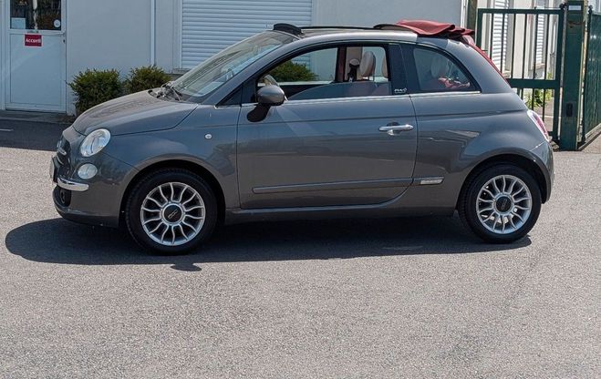 Fiat 500 C C (Cabriolet) ?EDITION ROCK 2012 ? Ful Gris de 2012