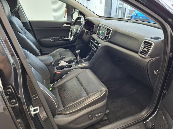 Kia Sportage 1.7 CRDi 115 ISG 4x2 Premium noir de 2016
