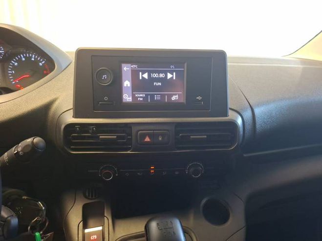 Peugeot Partner FGN FOURGON M 650 KG BLUEHDI 100 S&S BVM blanc de 2024