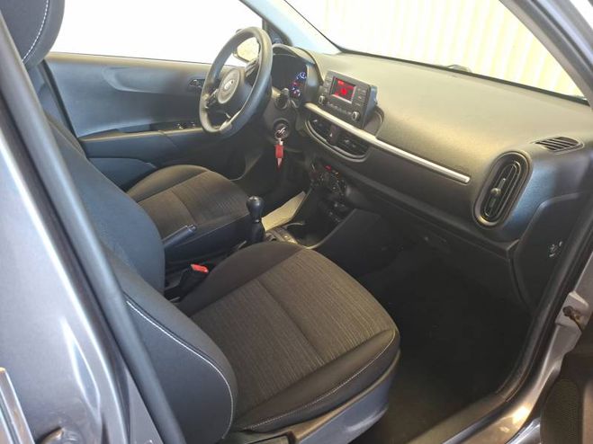 Kia Picanto 1.0 DPi 67ch ISG BVM5 Active gris de 2021