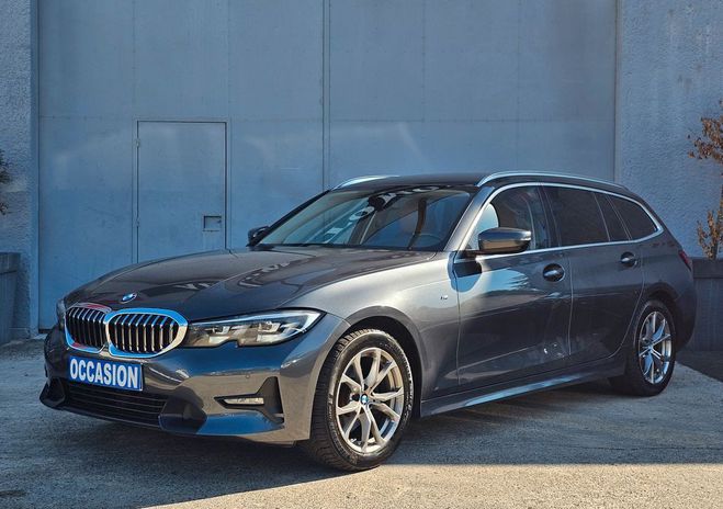 BMW Serie 3 Superbe 318 da Pack M 2022 1ere main Gris de 2022