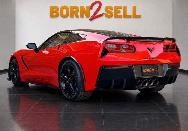 Chevrolet Corvette C7 STINGRAY Coupe Targa 1LT 6.2 V8 Magne Rouge de 2016