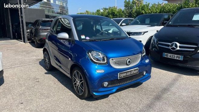 Smart Fortwo COUPE 109CH BRABUS XCLUSIVE TWINAMIC Bleu de 2017