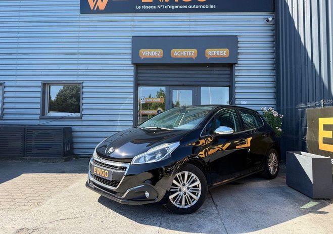 Peugeot 208 GENERATION-I 1.5 BLUEHDI 100ch CARPLAY D Noir de 2018