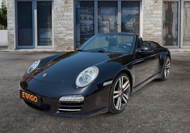 Porsche 911 997.2 CABRIOLET 3.6 345 CARRERA 4- FULL  Noir de 2009