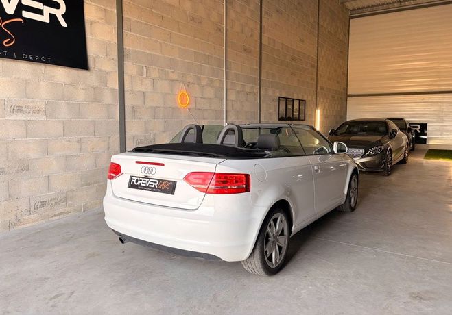 Audi A3 Cabriolet 1.6 TDI 105ch DPF Start-Stop A Blanc de 2010