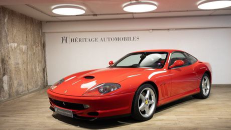Ferrari 550 Maranello Rosso Corsa - Cuir Noir 1997 d'occasion a Neuilly-sur-Seine (92)