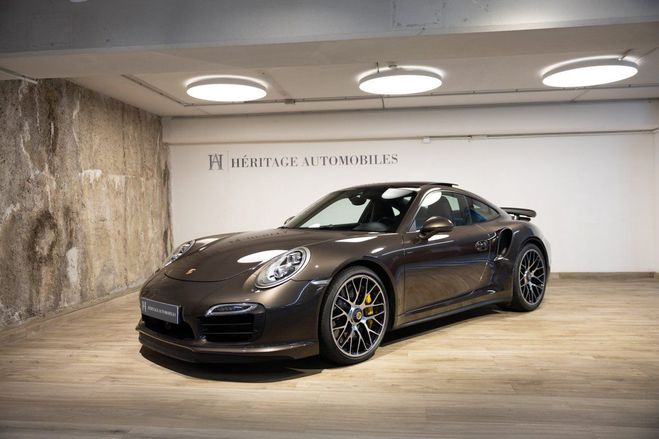 Porsche 911 991.1 Turbo S Brun Anthracite M�tallis� de 2014