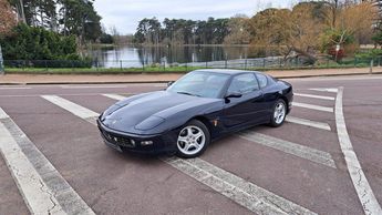 voir détails -Ferrari 456 MGT BVM Bleu Pozzi - Cuir Tabac à Neuilly-sur-Seine (92) Voir détails -Ferrari 456 MGT BVM Bleu Pozzi - Cuir Tabac à Neuilly-sur-Seine (92)