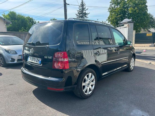 Volkswagen Touran 2.0 16S TDI 140 Confortline DSG Noir de 2007