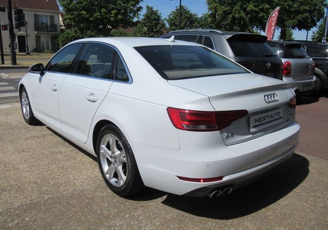 Audi A4 2.0 TDI 190CH DESIGN Blanc de 2016
