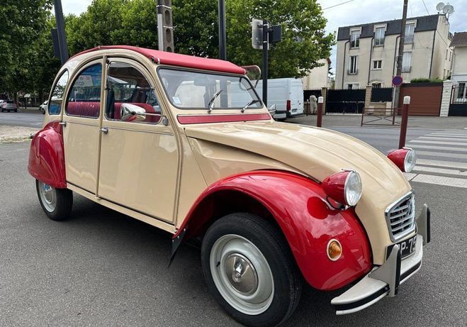 Citroen 2 CH 2 CV sp�cial Beige de 1982