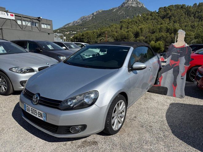 Volkswagen Golf VI CABRIOLET 1.2 TSI 105CH BLUEMOTION TE GRIS de 2011