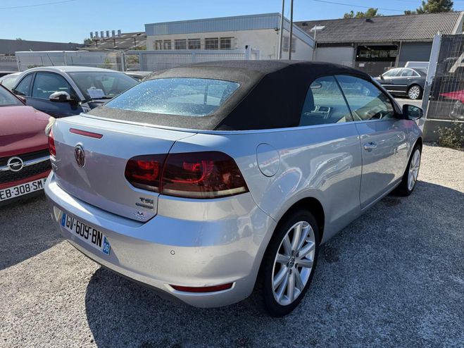 Volkswagen Golf VI CABRIOLET 1.2 TSI 105CH BLUEMOTION TE GRIS de 2011