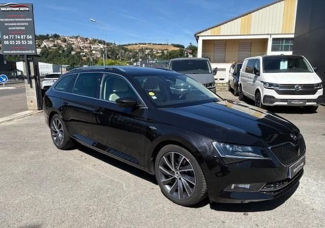 Skoda Superb combi 2.0 tdi 190 dsg7 4x4 laurin�klemen Noir de 2019