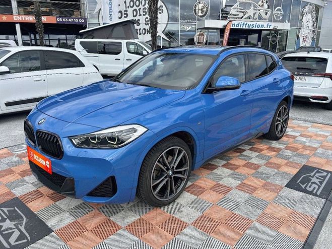 BMW X2 (F40) SDRIVE 18DA 150 BVA8 MSPORT GPS Ca Bleu Clair de 2021