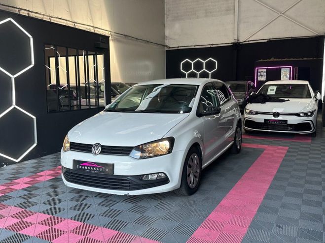 Volkswagen Polo 5 CONFORTLINE 1.4 TDi 75 ch BMT ~ 5 port Blanc de 2017