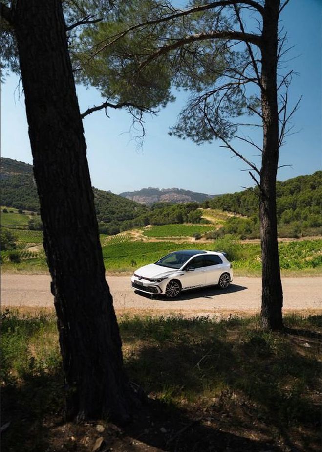 Volkswagen Golf 8 gti 245ch -toit ouvrant- Blanc de 2020