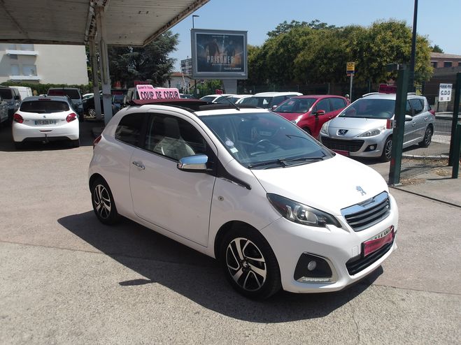 Peugeot 108 1.2 PURETECH ALLURE TOP 3P BLANC de 2016