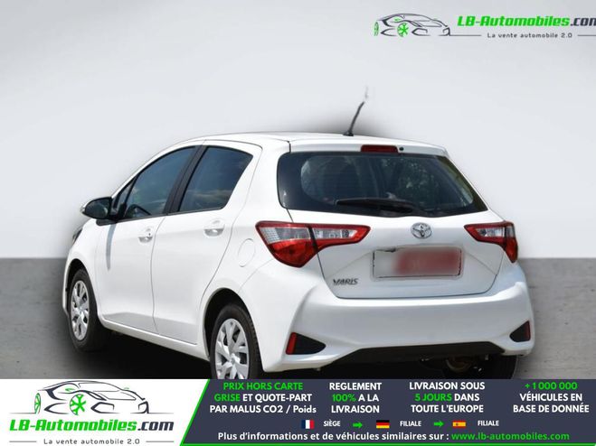 Toyota Yaris 70 VVT-i BVM Blanc de 2020