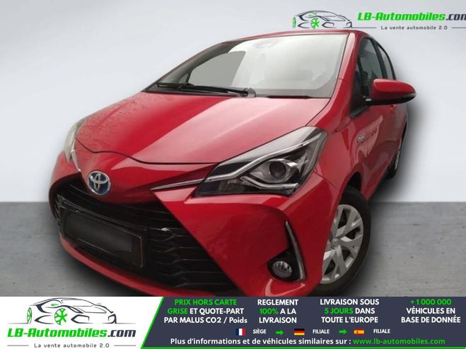 Toyota Yaris HYBRIDE 100ch Rouge de 2018