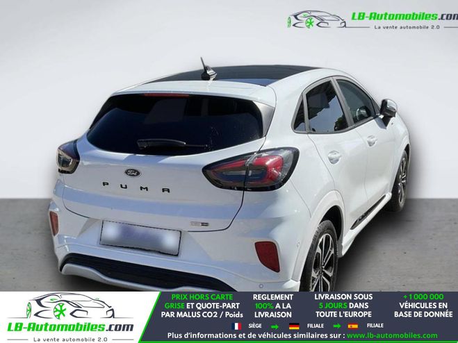 Ford Puma 1.0 EcoBoost 155 ch mHEV BVA Blanc de 2022