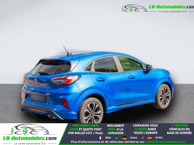 Ford Puma 1.0 EcoBoost 155 ch BVA Bleu M�tallique de 2021