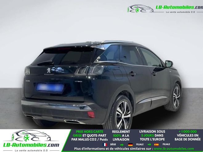 Peugeot 3008 Hybrid 225 e-BVA Noir M�tallique de 2021