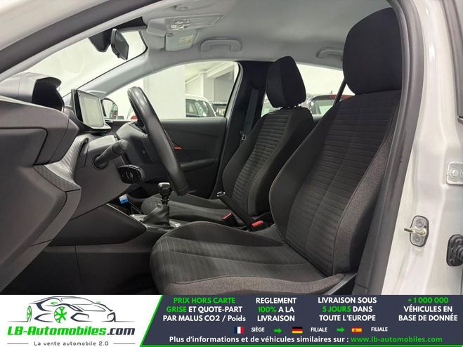 Peugeot 208 BlueHDi 100  BVM Blanc de 2022