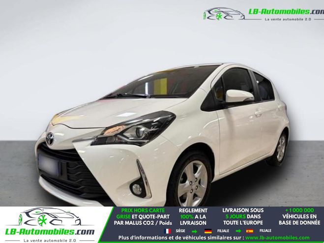 Toyota Yaris 70 VVT-i BVM Blanc de 2018