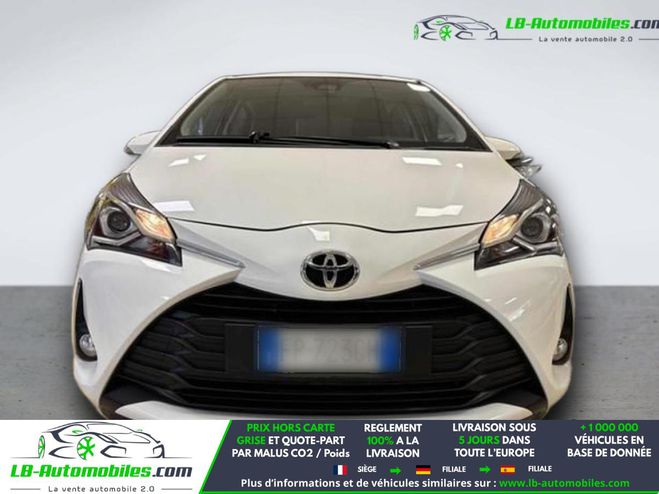Toyota Yaris 70 VVT-i BVM Blanc de 2018