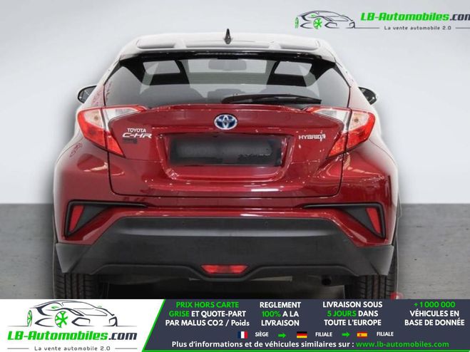 Toyota C HR Hybride 122 ch BVA Rouge M�tallique de 2018