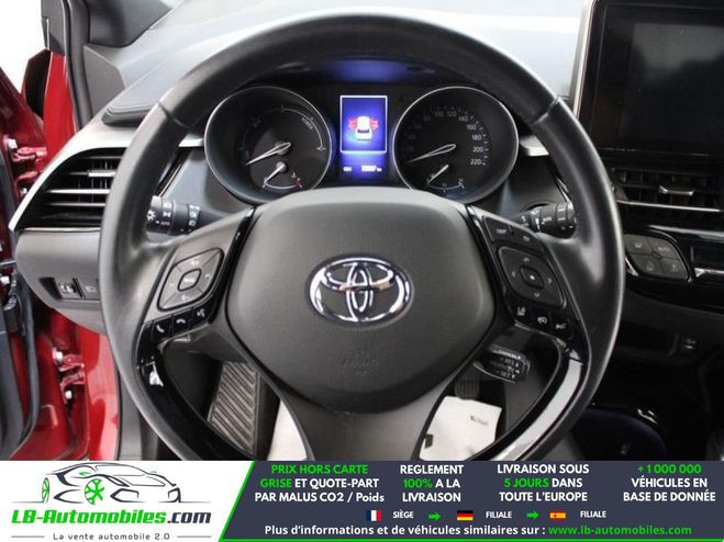 Toyota C HR Hybride 122 ch BVA Rouge M�tallique de 2018